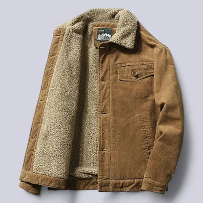 Warm gefütterter Wintermantel Sherpa Style