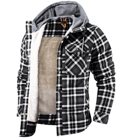 Robuste Outdoor-Jacke Woodland-Design