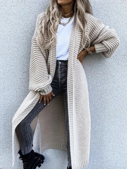 Frauen Strickjacke Langärmlig Elegante Damen - IdealeKleiden