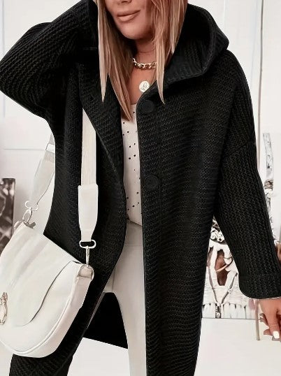 Bequeme Kapuzenjacke Damen Oversized Style