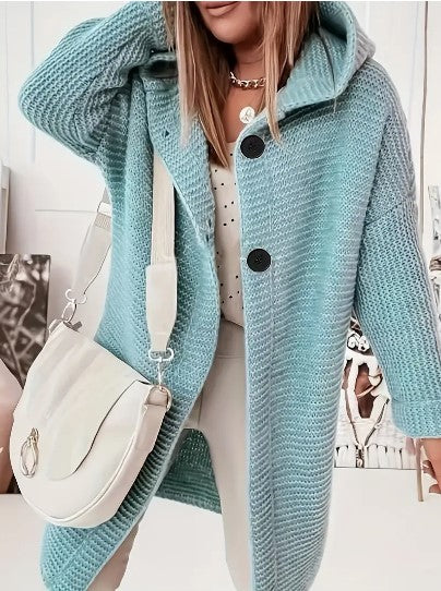 Bequeme Kapuzenjacke Damen Oversized Style