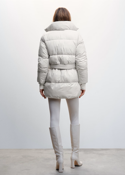 Damen Pufferjacke Warm Elegant Modern - IdealeKleiden