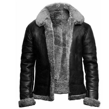 Herren Winterjacke Klassisch Elegantes Design