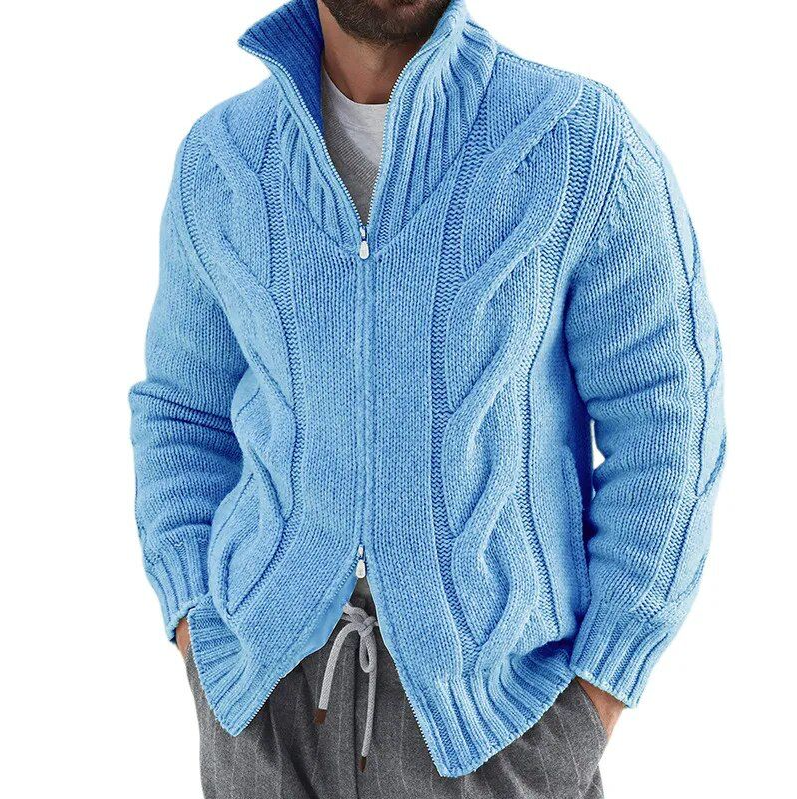 Herren Strickjacke Warm Elegant Qualität