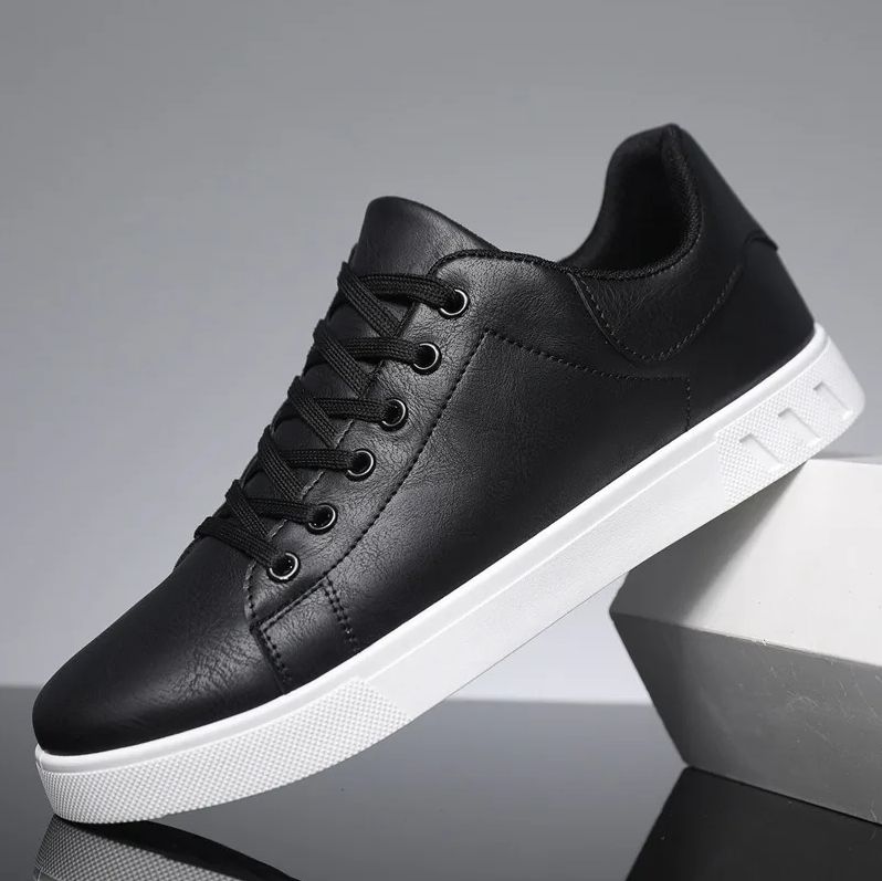Elegante Leder Herrenschuhe Klassik Stil