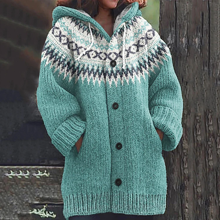 Elegante Damenjacke Komfort Strick Design