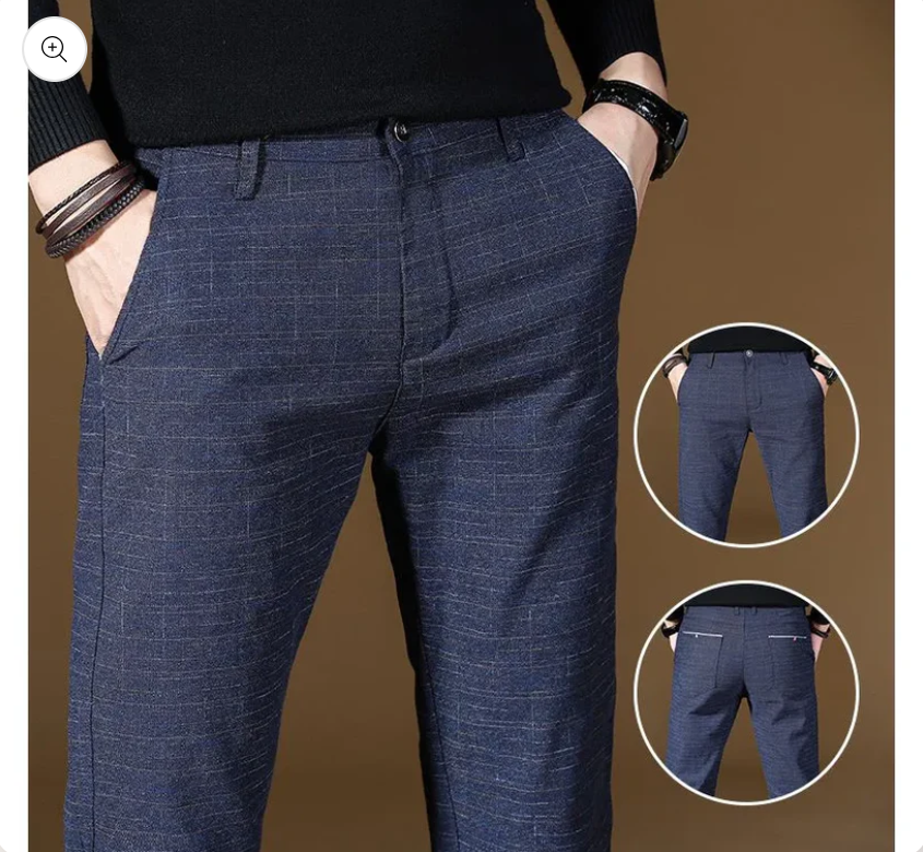 Herren Chino Hosen Elegant Slimfit