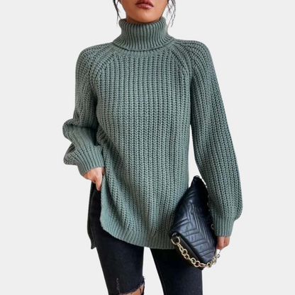 Luxus Rollkragenpullover Damen Weich und Elegant