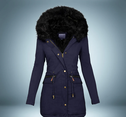 Winterparka mit Weichem Pelz
