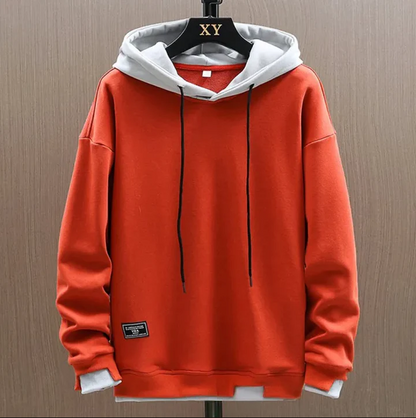 Klassische Herrenjacke mit Kapuze