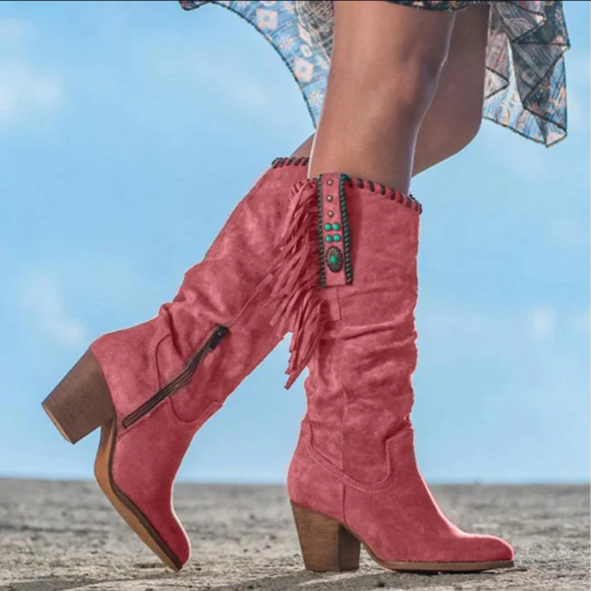 Stilvolle Western Boots Damen