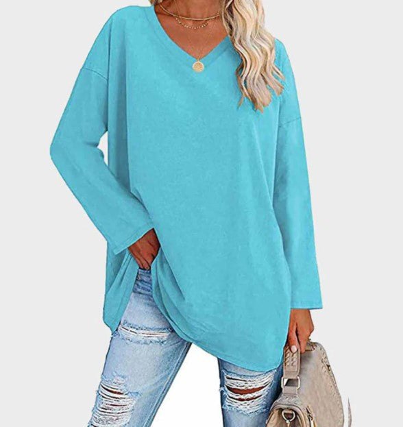 Ela - Pullover Damen Elegant Langarm
