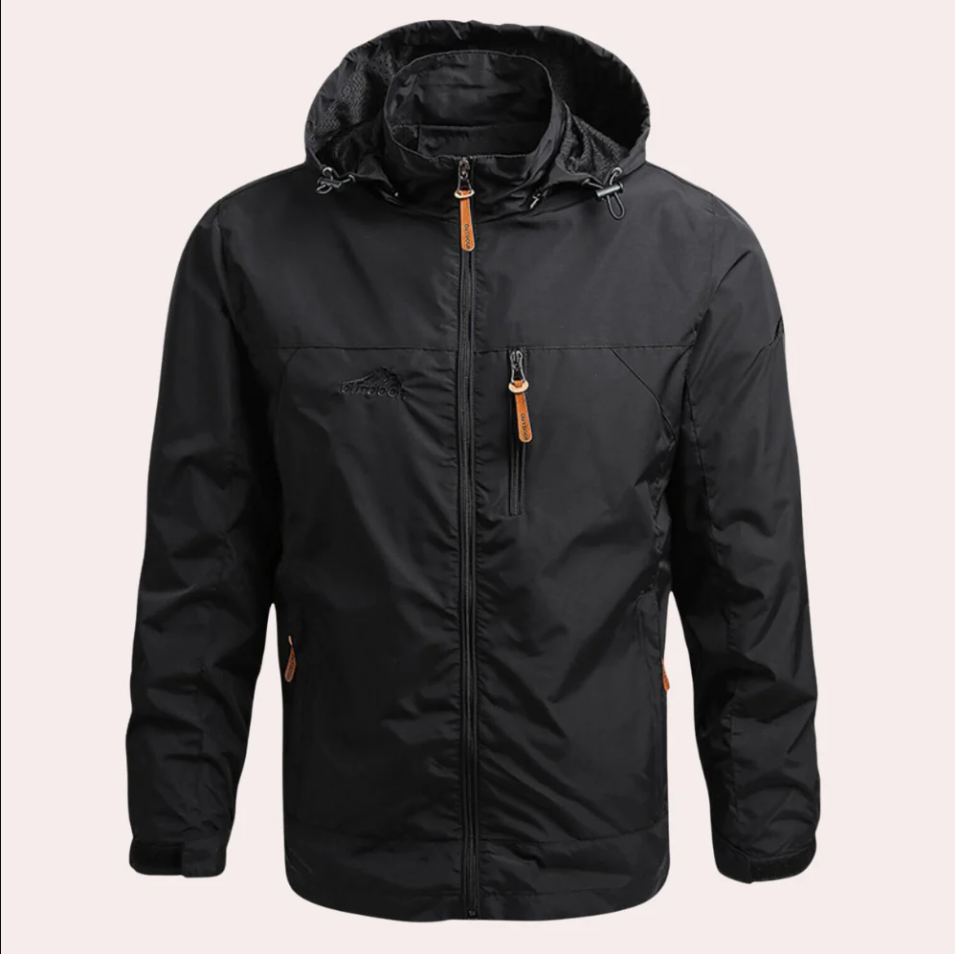 Herrenjacke Elegant Wetterfest Outdoor - IdealeKleiden