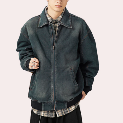 Modische Jeansjacke für Männer