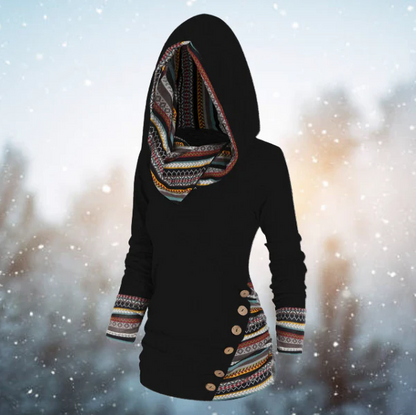 Ella | Ethno-Cape-Pullover