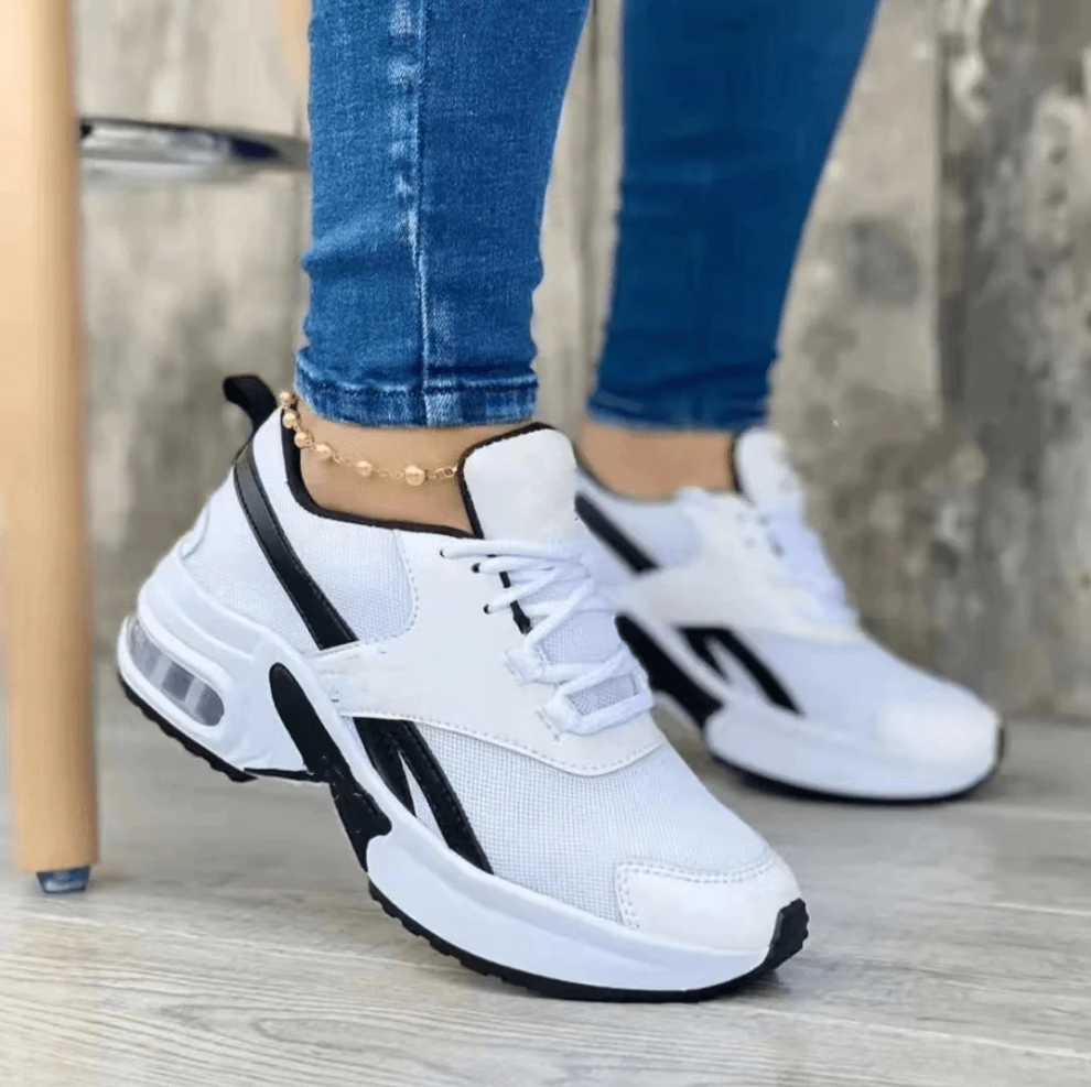 Damen Sneaker Bequem Modern Style - IdealeKleiden