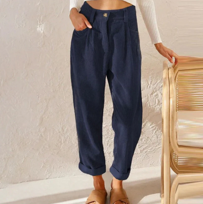 Malia - Comfort Cordhose Relaxed Fit