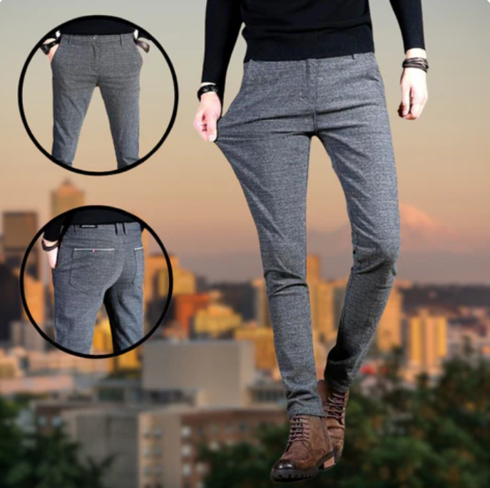 Herren Chino Hosen Elegant Slimfit - IdealeKleiden