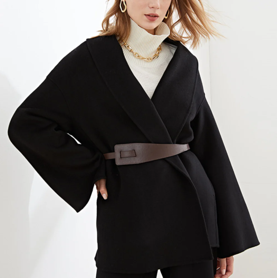 Aviva - Elegante Damenjacke mit Gürtel Design