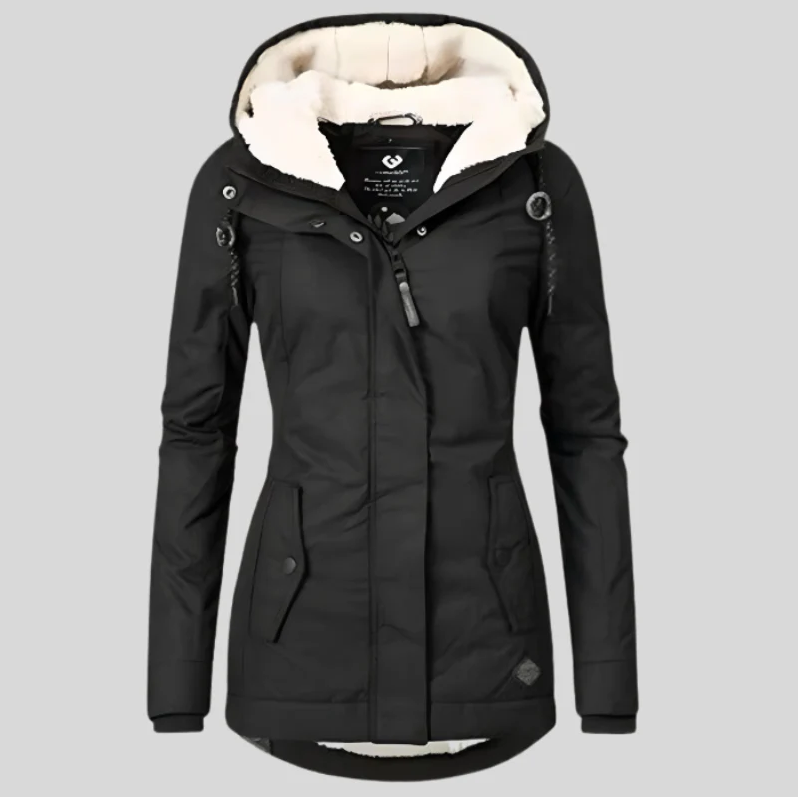 Wasserdichte Damenjacke Isolierte Winterjacke