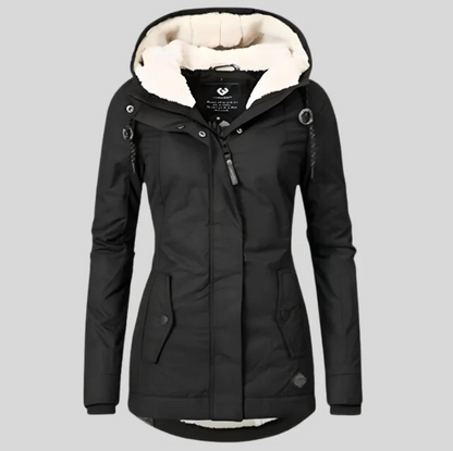 Wasserdichte Damenjacke Isolierte Winterjacke