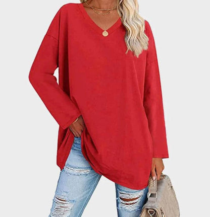 Ela - Pullover Damen Elegant Langarm