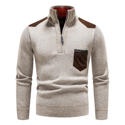 Wärmer Winterpullover für Herren