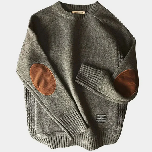 Herren Pullover Klassisch Warm Farben - IdealeKleiden