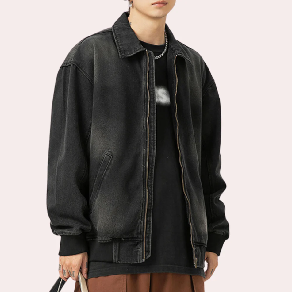 Modische Jeansjacke für Männer - IdealeKleiden