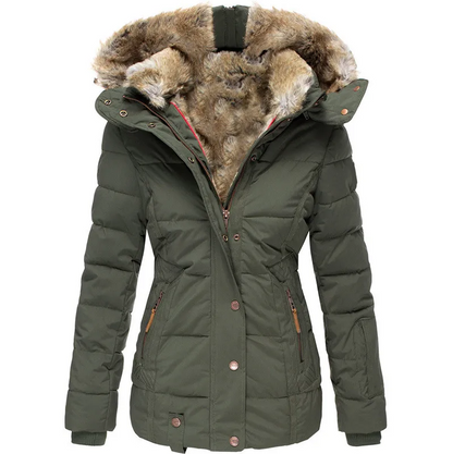 Stilvoller Damen Wintermantel Gepolstert