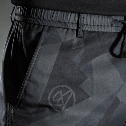 Schmale Herren-Chino-Hose Schwarz Slimfit