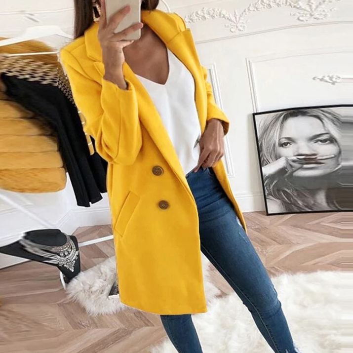 Lange Blazer Damen Elegant
