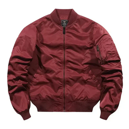 Elegante Herren Pilotenjacke Klassisches Design