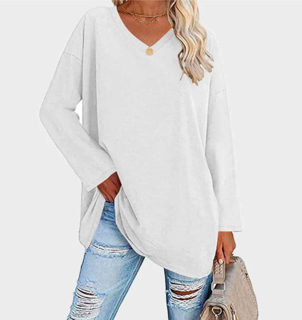 Ela - Pullover Damen Elegant Langarm