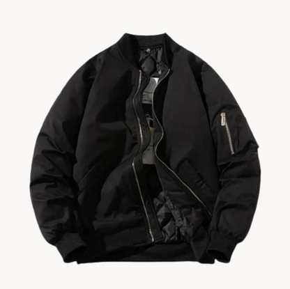 Stylische Herren Bomberjacke Modern Urban Style - IdealeKleiden