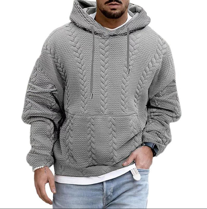 Herren Hoodie Warm Winter - IdealeKleiden