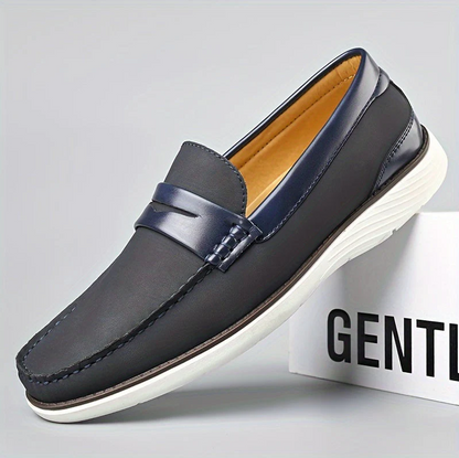 Elegante Herren Loafer Leder Schuhe