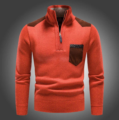 Wärmer Winterpullover für Herren