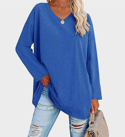 Ela - Pullover Damen Elegant Langarm