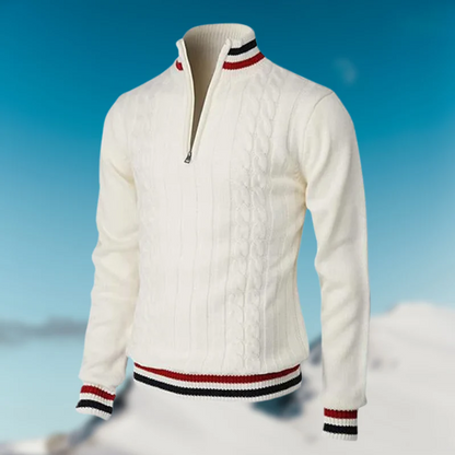 Herren Pullover Elegantes Design Kragen