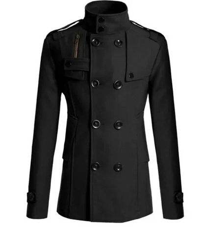 Herren-Wintermantel Elegant Trenchcoat Wärme Isolierung