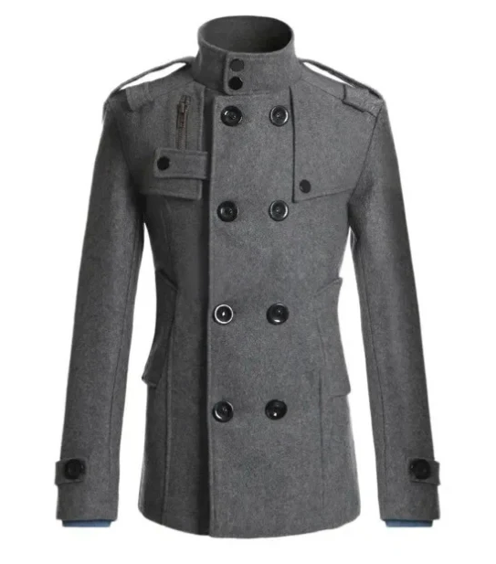 Herren-Wintermantel Elegant Trenchcoat Wärme Isolierung