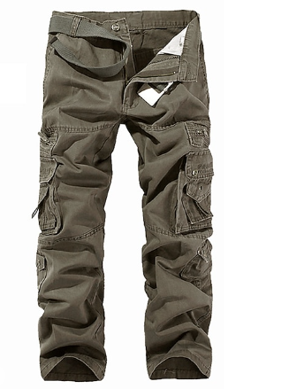 Herren Cargohose Vieltaschig Funktionell - IdealeKleiden
