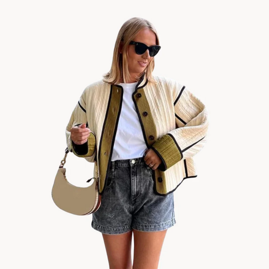 Modische Damenjacke Vielseitig Elegant - IdealeKleiden