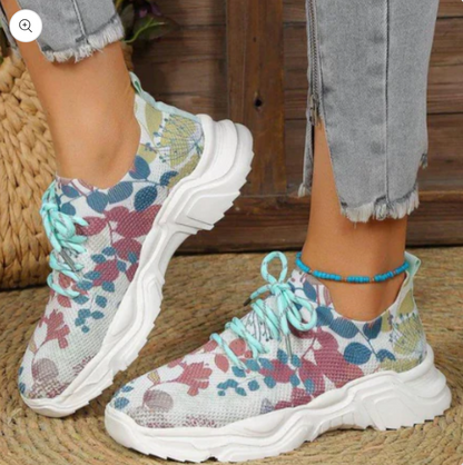 Stylischer Sneaker Atmungsaktiv Komfortabel - IdealeKleiden