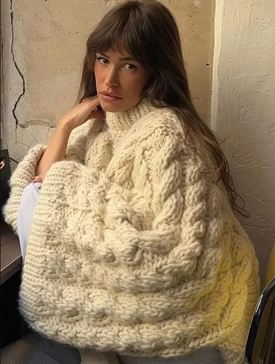 Weite Cardigan Damen Oversize Bequem