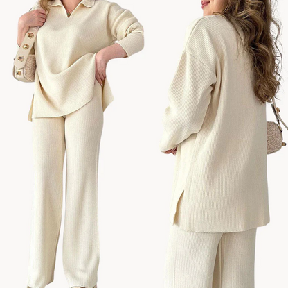 Lauren - Elegantes Damen-Top mit V-Ausschnitt - IdealeKleiden