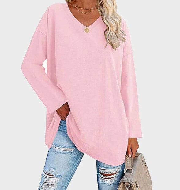 Ela - Pullover Damen Elegant Langarm