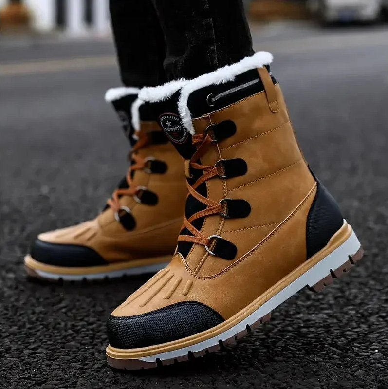 Wasserdichte Herrenstiefel Warm Isoliert