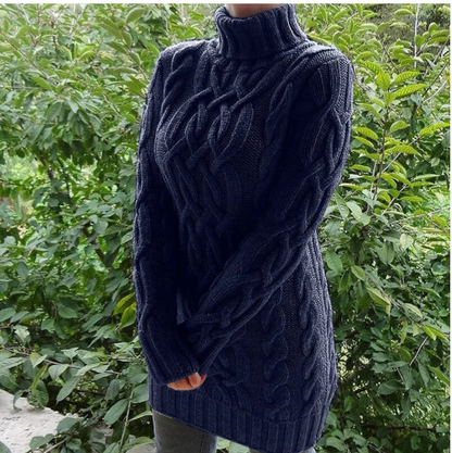 Handgestrickter Pullover Gehäkeltes Design - IdealeKleiden